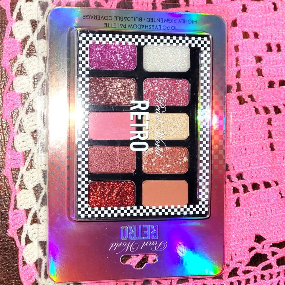 Pearl world Retro 10pc Eyeshadow pallette